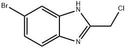 6-溴-2-氯甲基-1H-苯并咪唑, 1740-88-1, 结构式