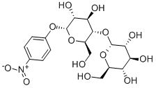 对硝基苯基麦芽糖苷,17400-77-0,结构式
