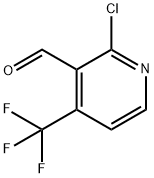2-氯-4-(三氟甲基)吡啶-3-甲醛, 174008-48-1, 结构式