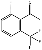 2'-FLUORO-6'-(TRIFLUOROMETHYL)ACETOPHENONE Struktur