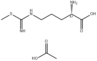S-METHYL-L-THIOCITRULLINE ACETATE SALT, 174063-92-4, 结构式