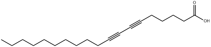 6,8-NONADECADIYNOIC ACID Structure