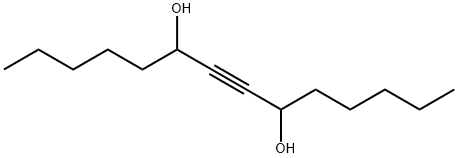 7-TETRADECYN-6,9-DIOL, 174064-00-7, 结构式