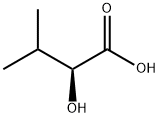 (S)-(+)-2-HYDROXY-3-METHYLBUTYRIC ACID Structure