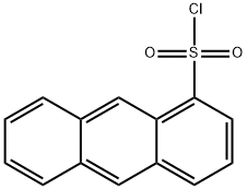 1-Anthracenesulfonyl chloride Structure