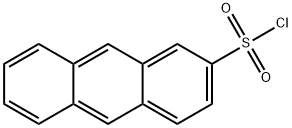 2-蒽磺酰氯, 17407-98-6, 结构式