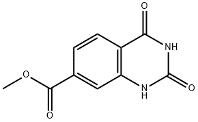 2,4-二氧代-1,2,3,4-四氢喹唑啉-7-羧酸甲酯, 174074-88-5, 结构式