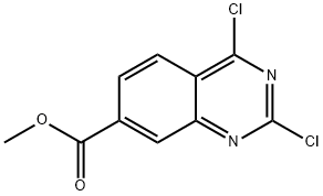 Methyl2,4-dichloroquinazoline-7-carboxylate Structure