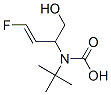 Carbamic acid, [3-fluoro-1-(hydroxymethyl)-2-propenyl]-, 1,1-dimethylethyl Structure