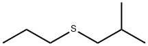 2-メチル-1-(プロピルチオ)プロパン 化学構造式