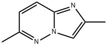 2,6-DIMETHYLIMIDAZO[1,2-B]PYRIDAZINE Struktur
