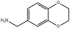 2,3-DIHYDRO-1,4-BENZODIOXIN-6-YLMETHYLAMINE Struktur