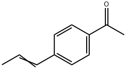 Ethanone, 1-[4-(1-propenyl)phenyl]- (9CI) Struktur