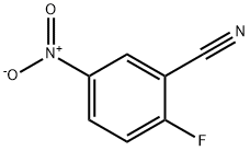 2-Fluoro-5-nitrobenzonitrile Struktur