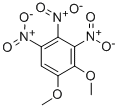 1,2-dimethoxy-3,4,5-trinitro-benzene Struktur