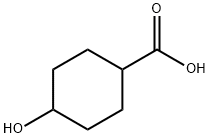 4-Hydroxycyclohexanecarboxylic acid Struktur