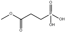 METHYL PHOSPHONOPROPANOATE 化学構造式