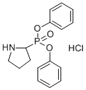 DIPHENYL PYRROLIDINE-2-PHOSPHONATE HCL, 174298-14-7, 结构式