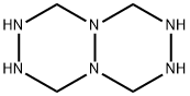 オクタヒドロ[1,2,4,5]テトラジノ[1,2-a][1,2,4,5]テトラジン 化学構造式