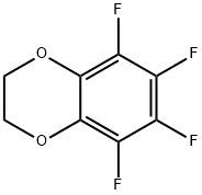 5,6,7,8-四氟-2,3-二氢苯并[B][1,4]二恶英, 1743-87-9, 结构式