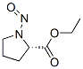 L-Proline, 1-nitroso-, ethyl ester (9CI) Struktur