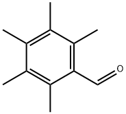 ペンタメチルベンズアルデヒド 化学構造式