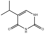 5-isopropyluracil Struktur