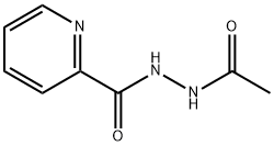 1-Acetyl-2-picolinoylhydrazine Structure