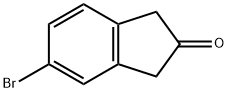 2H-INDEN-2-ONE, 5-BROMO-1,3-DIHYDRO- Struktur