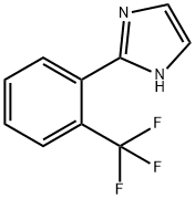 2-(2-TRIFLUOROMETHYL-PHENYL)-1H-IMIDAZOLE, 174356-08-2, 结构式
