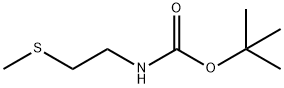 Carbamic acid, [2-(methylthio)ethyl]-, 1,1-dimethylethyl ester (9CI) Struktur