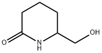 6-(HYDROXYMETHYL)PIPERIDIN-2-ONE Structure