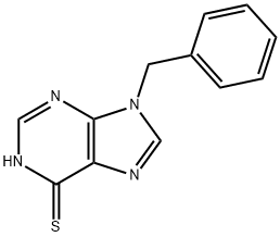 9-BENZYL-(9H)-PURINE-6(1H)-THIONE Struktur