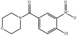 4-(4-氯-3-硝基苯甲酰)吗啉, 174482-89-4, 结构式
