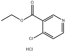 4-氯吡啶-3-羧酸乙酯盐酸盐, 174496-99-2, 结构式