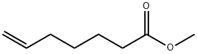 6-ヘプテン酸メチル 化学構造式