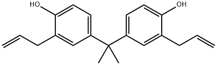 邻二烯丙基双酚A二缩水甘油醚,1745-89-7,结构式