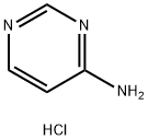 4-AMINOPYRIMIDINE 3HCL 化学構造式
