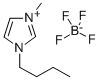 1-ブチル-3-メチルイミダゾリウムテトラフルオロボラート 化学構造式