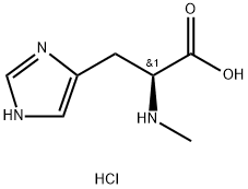 N-ME-HIS-OH HCL, 17451-62-6, 结构式