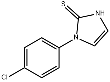 1-(4-氯苯基)咪唑啉-2-硫酮, 17452-12-9, 结构式