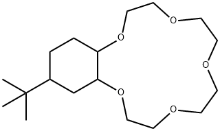 4-T-BUTYLCYCLOHEXANO-15-CROWN-5 化学構造式