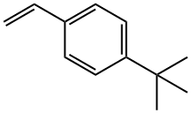 4-叔丁基苯乙烯, 1746-23-2, 结构式