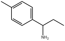 1-(4-メチルフェニル)プロパン-1-アミン 化学構造式