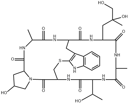毒蠅虎蕈鹼, 17466-45-4, 结构式