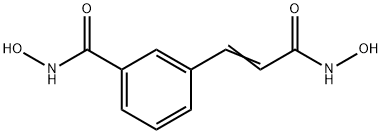 Benzamide, N-hydroxy-3-[3-(hydroxyamino)-3-oxo-1-propen-1-yl]-|Benzamide, N-hydroxy-3-[3-(hydroxyamino)-3-oxo-1-propen-1-yl]-