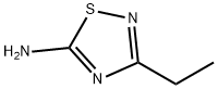 5-氨基-3-乙基-1,2,4-噻二唑, 17467-41-3, 结构式
