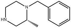 Piperazine, 2-methyl-1-(phenylmethyl)-, (2R)- (9CI) Structure