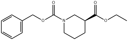 ETHYL (S)-1-CBZ-NIPECOTATE
 Structure