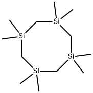 1,1,3,3,5,5,7,7-Octamethyl-1,3,5,7-tetrasilacyclooctane Struktur